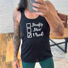 Naughty, Nice, I Tried Christmas Shirt