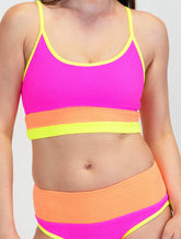 Swimsuit Top | Neon Coastline