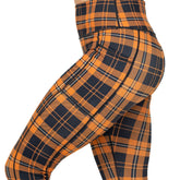 Pumpkin Patch Plaid Leggings