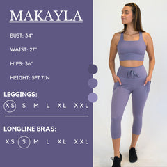 Omni Leggings | Purple Ash