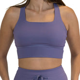 Longline Bra | Purple Ash