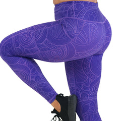 Purple Zenergy Leggings