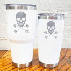 Tumbler | Skull & Barbell Crossbones