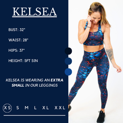 The Floor Is Lava Leggings