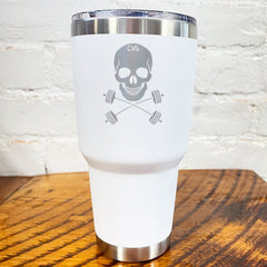 Tumbler | Skull & Barbell Crossbones