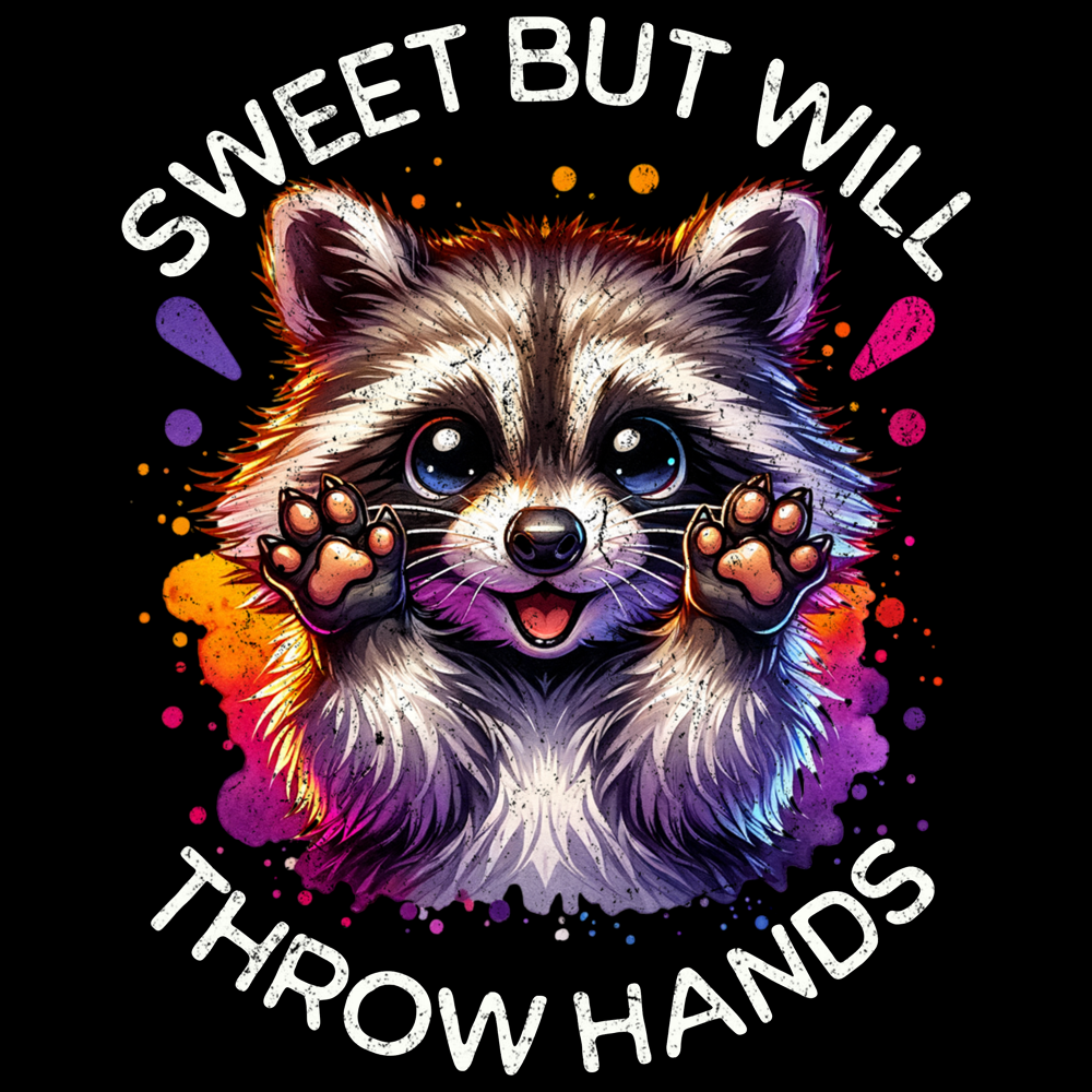 Sweet But Will Throw Hands Shirt Unisex