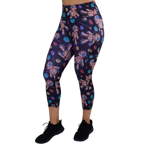 Voodoo Doll Leggings | Black