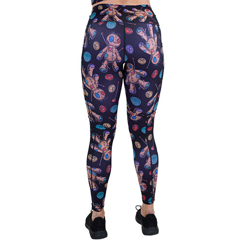 Voodoo Doll Leggings | Black