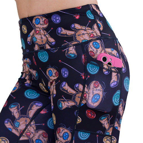 Voodoo Doll Leggings | Black
