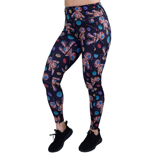 Voodoo Doll Leggings | Black
