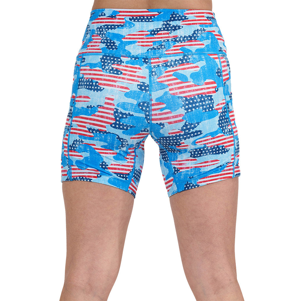 Shorts | Camo Flag
