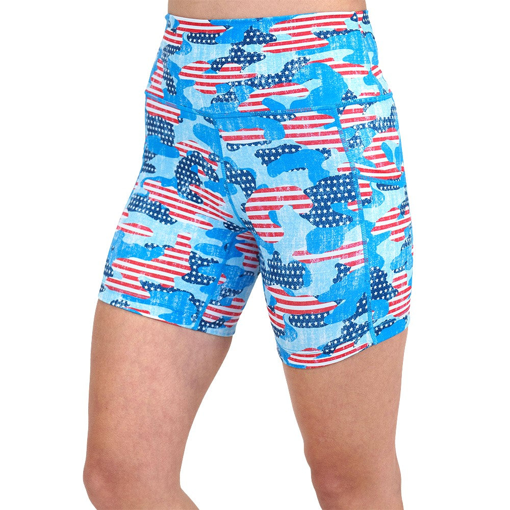 Shorts | Camo Flag