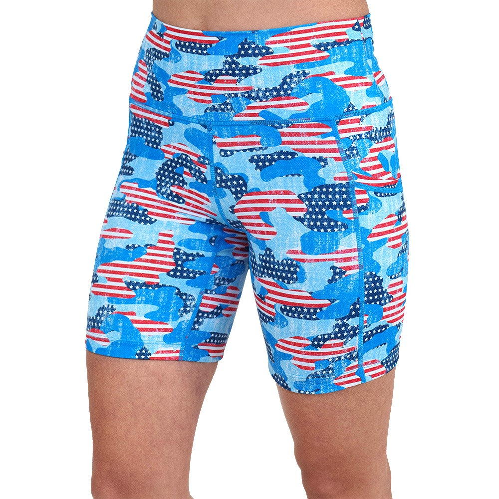 Shorts | Camo Flag