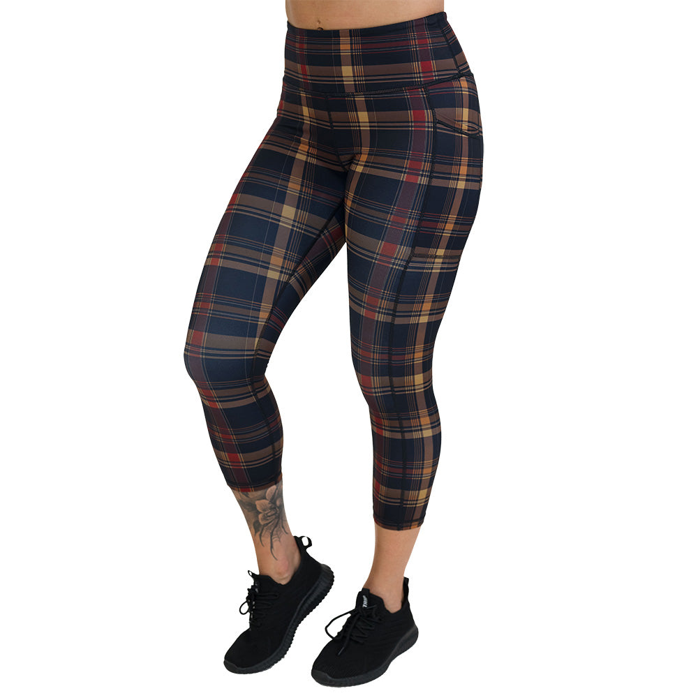 Campfire Plaid Leggings