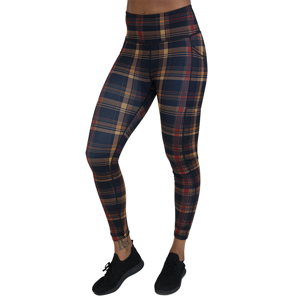 Campfire Plaid Leggings