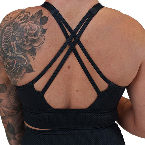 Longline Bra | Carbon Fiber
