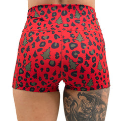 Shorts | Christmas Leopard