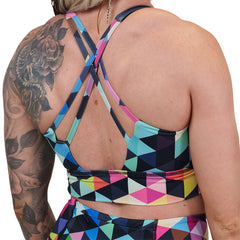 Longline Bra | Color Block