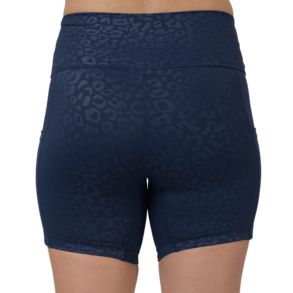Shorts | Navy Leopard