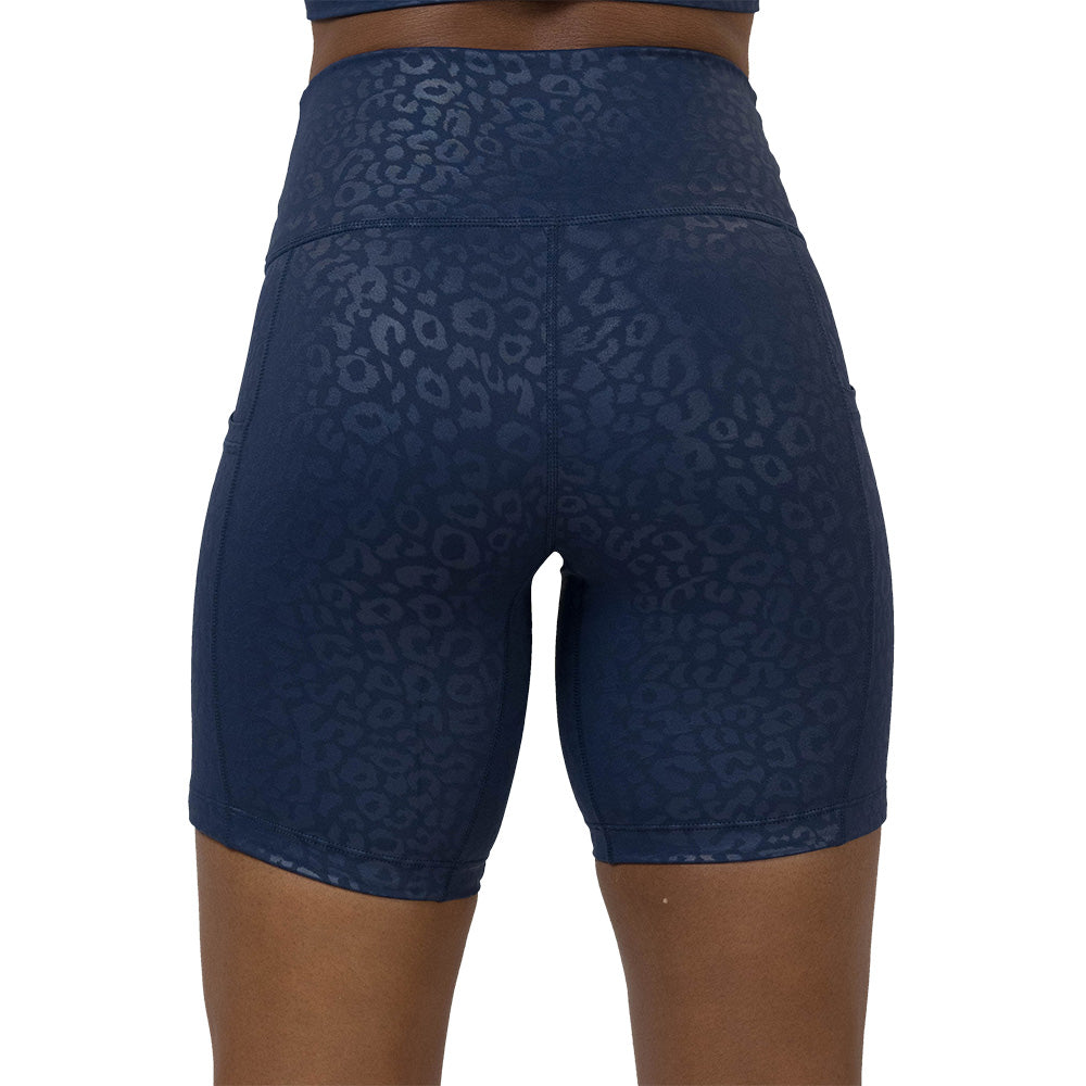 Shorts | Navy Leopard