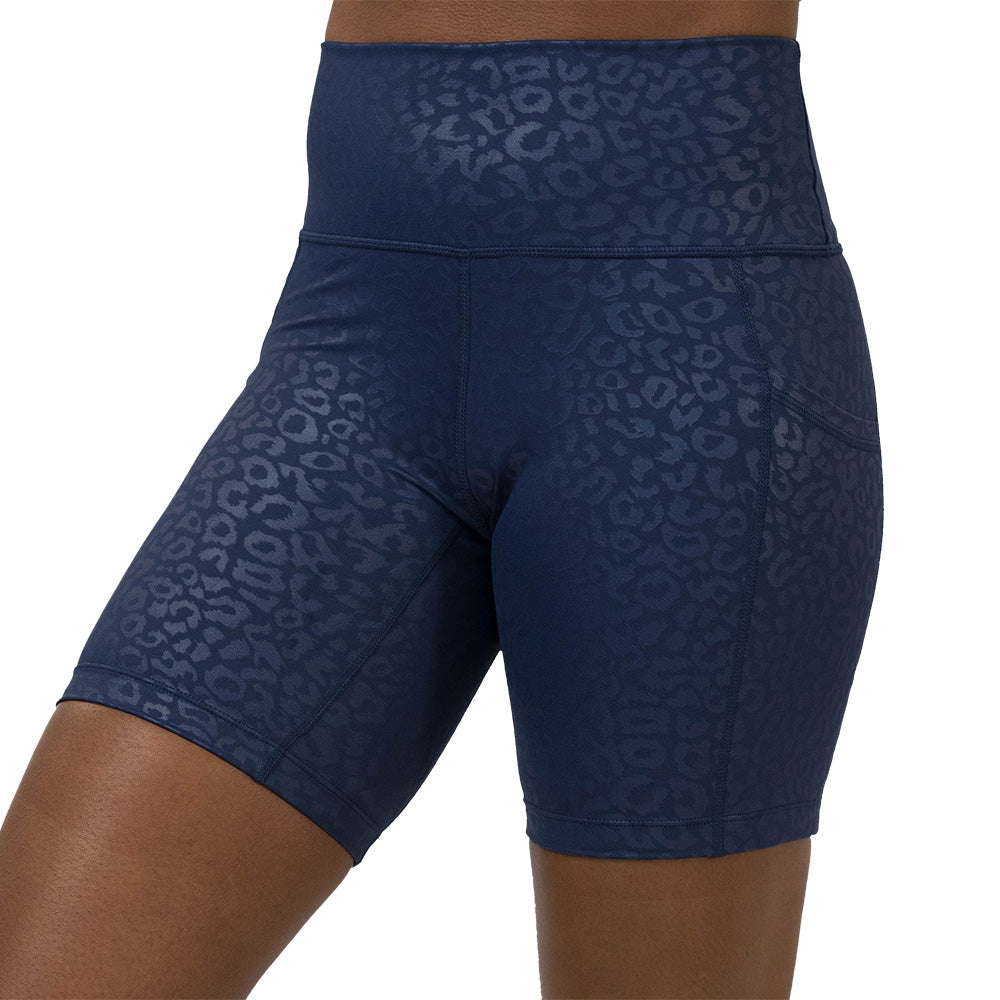 Shorts | Navy Leopard