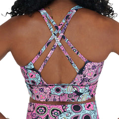 Longline Bra | OG Sugar Skulls