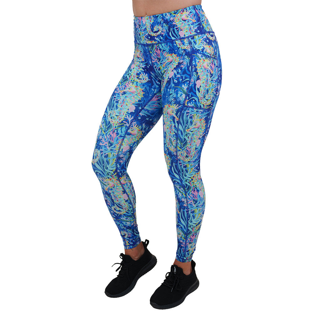 Ocean Blues Leggings