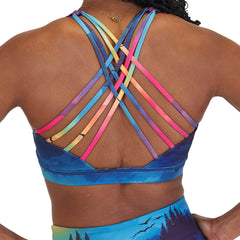 Butterfly Back Bra | Ombre Sky