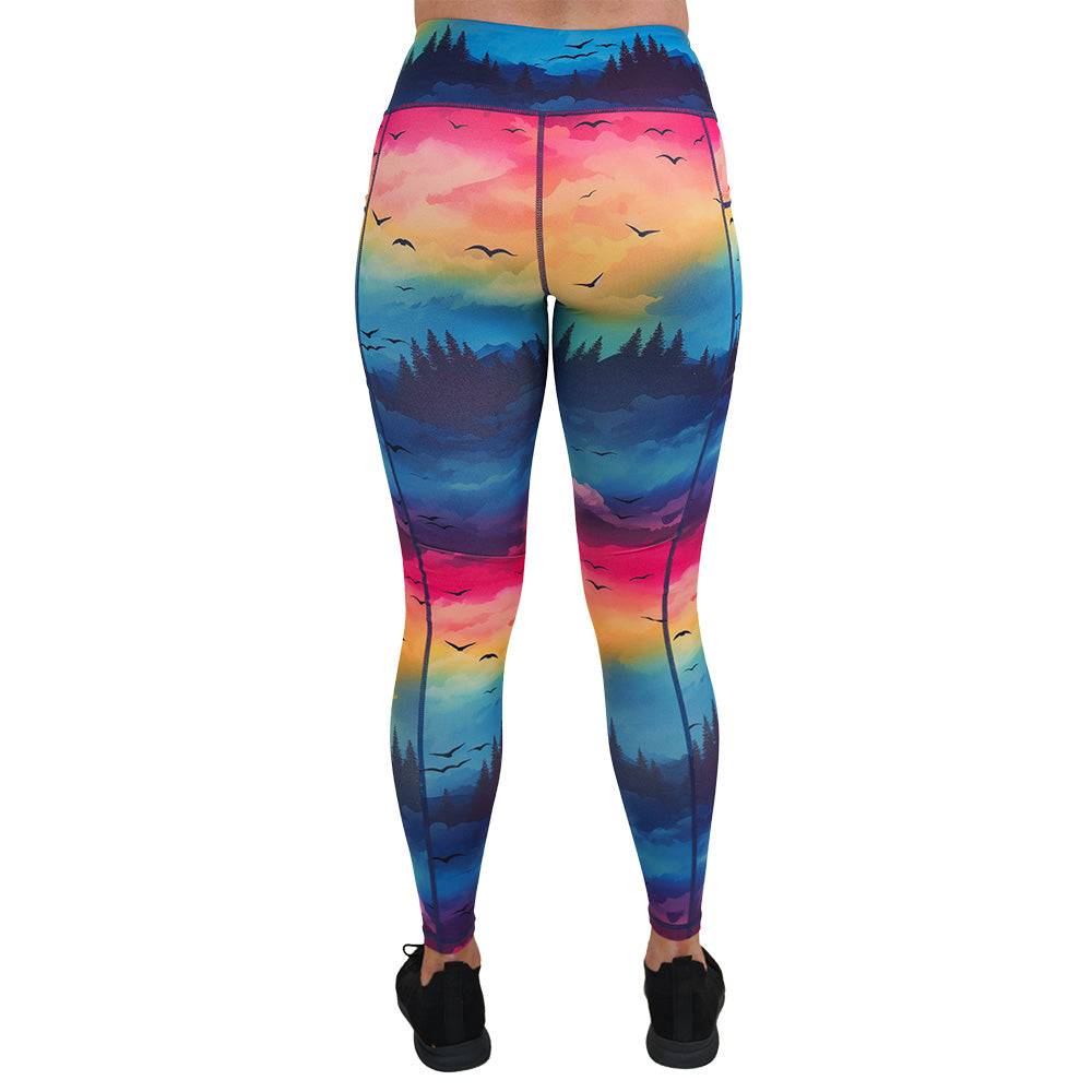 Ombre Sky Leggings
