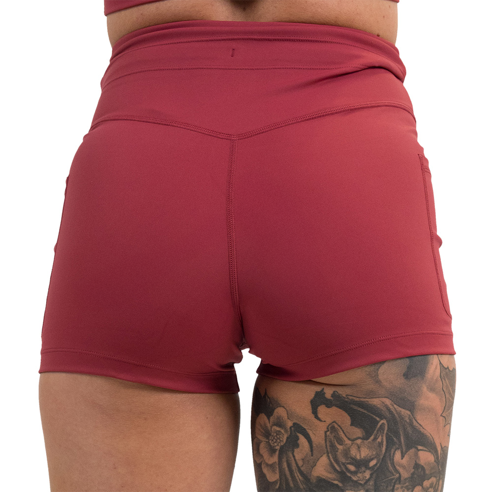 Omni Shorts | Garnet Red