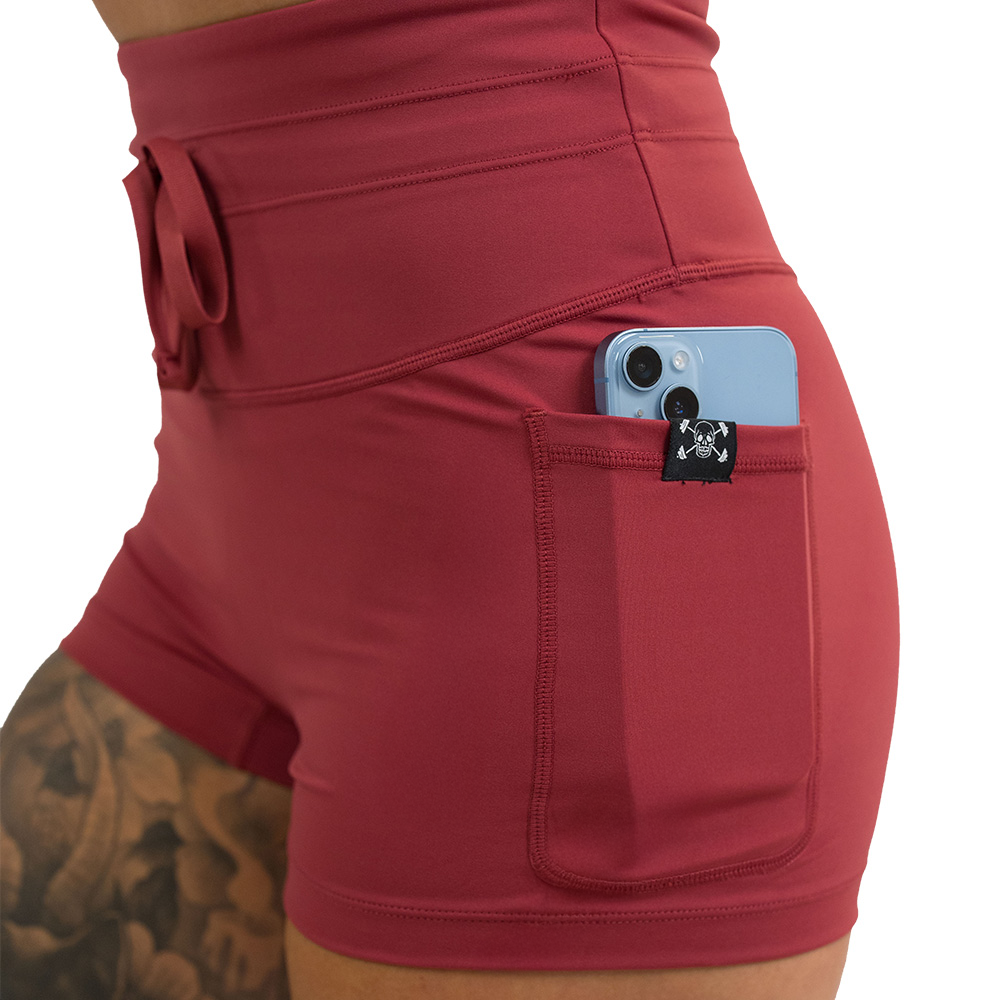 Omni Shorts | Garnet Red