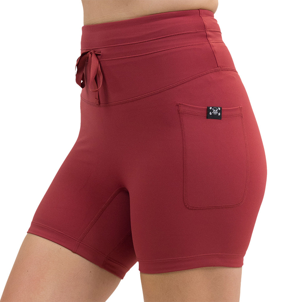 Omni Shorts | Garnet Red