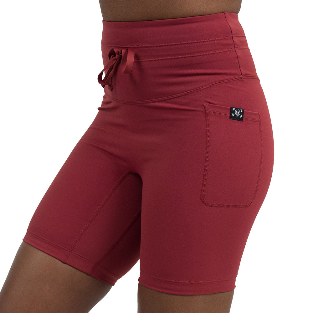 Omni Shorts | Garnet Red