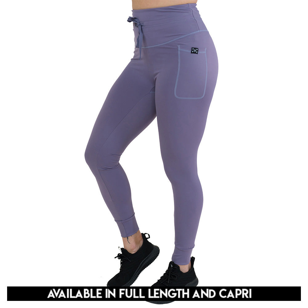 Omni Leggings | Purple Ash