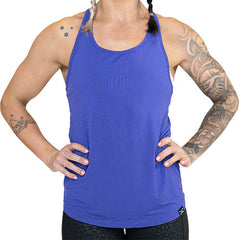 Open Back Tank | Violet