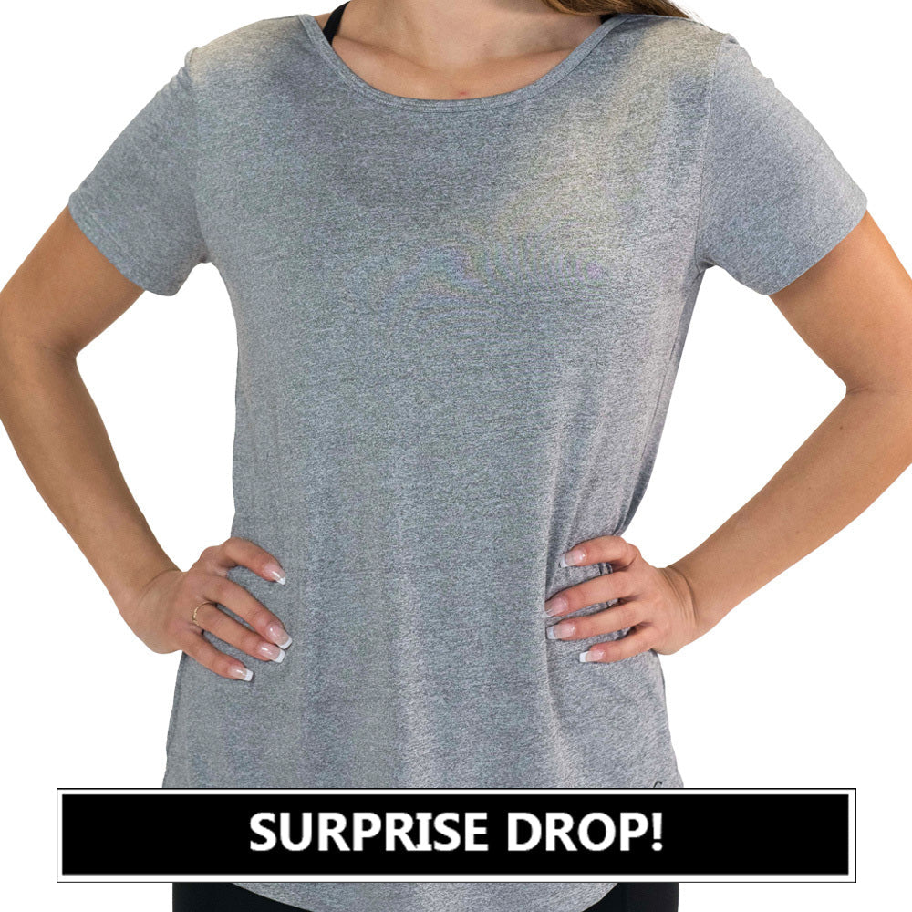 Performance Tee | Heather Grey