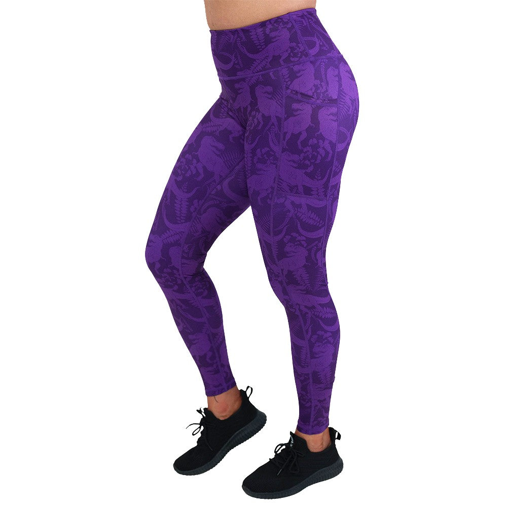 Purple T-Flex Leggings