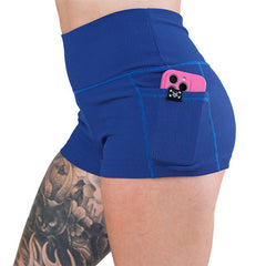 Shorts | Ribbed | Navy