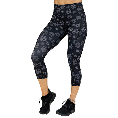 Paws Off Leggings | Shadow