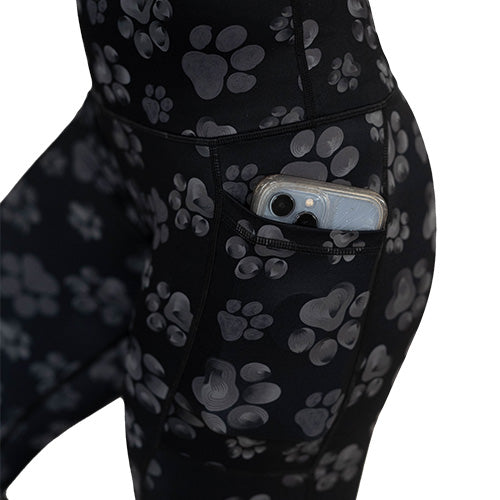 Paws Off Leggings | Shadow