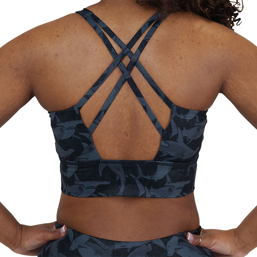 Longline Bra | Shadow Sharks