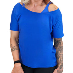 Slouchy Tee | Royal Blue