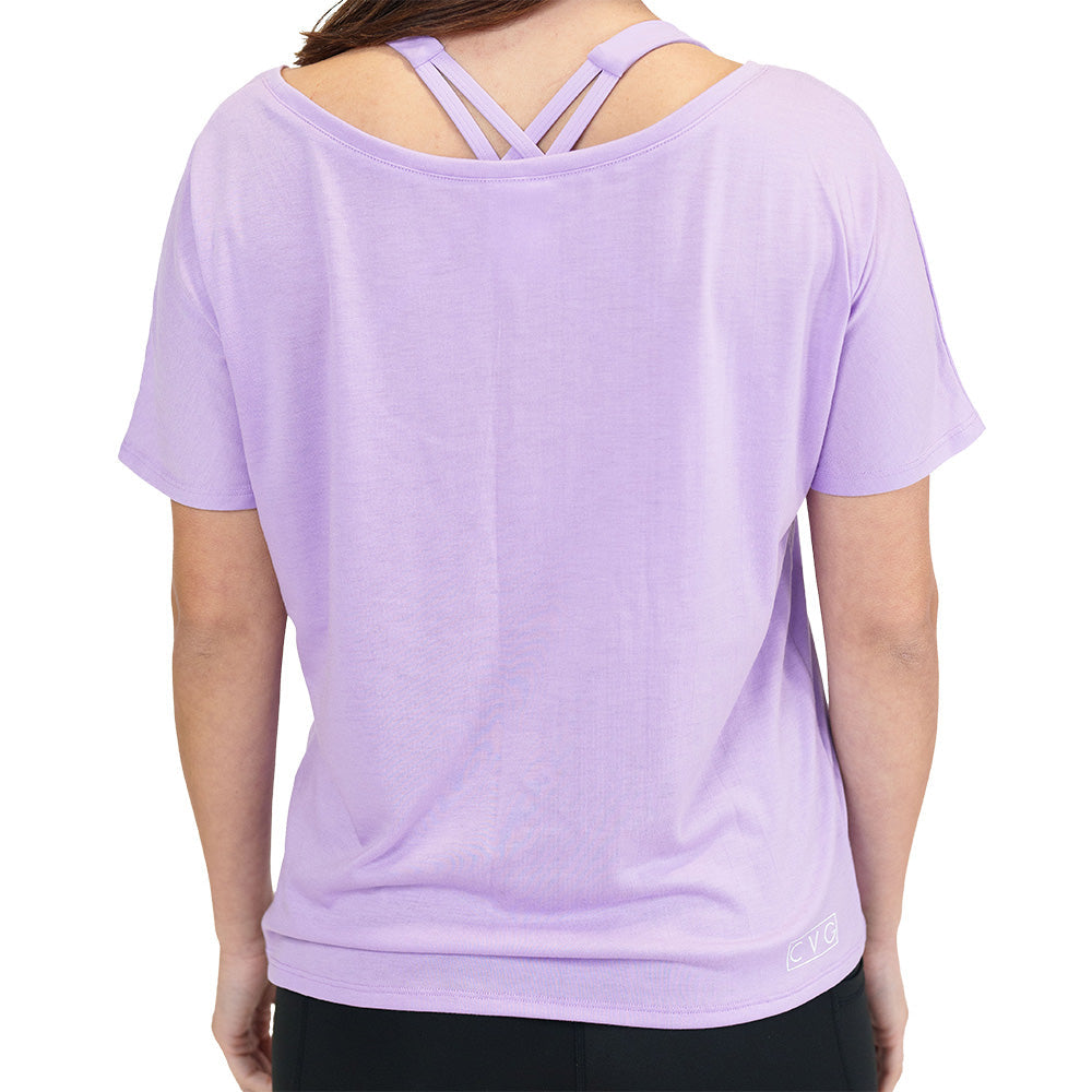 Slouchy Tee | Lilac