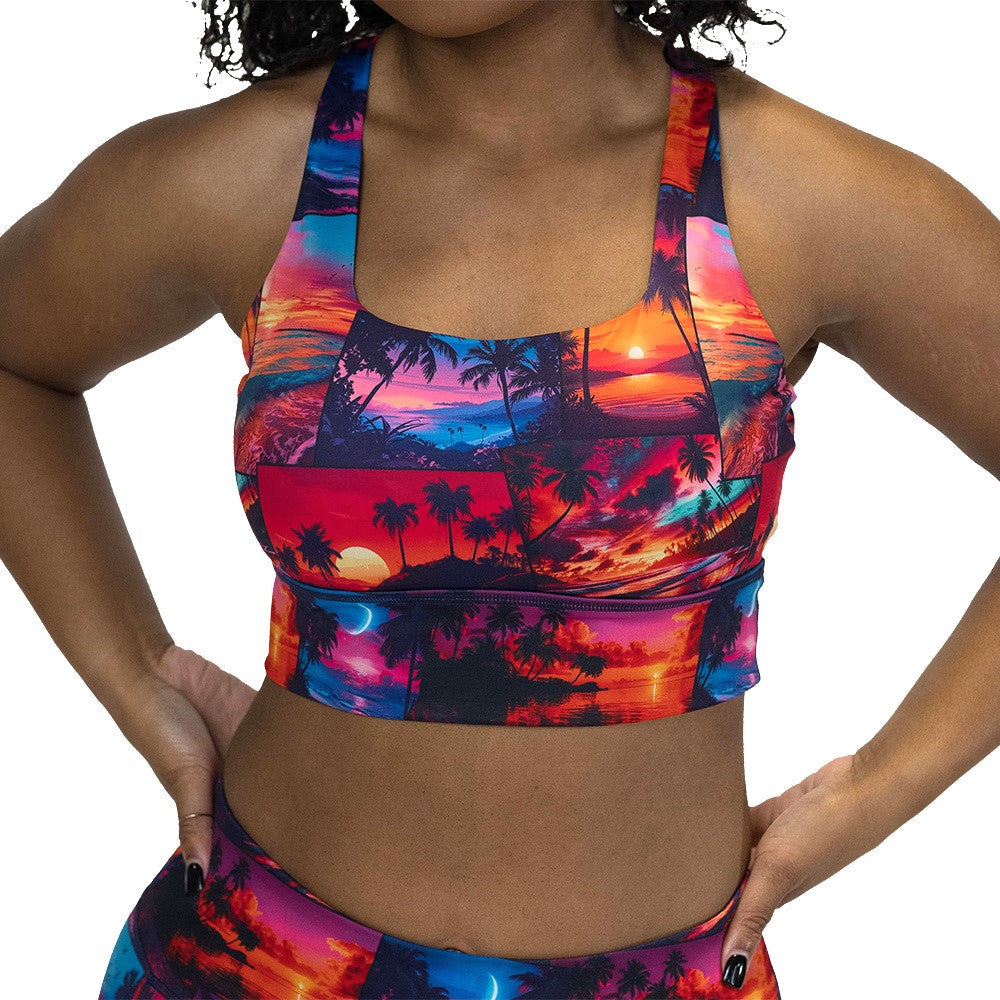 Longline Bra | Sunset Snapshot