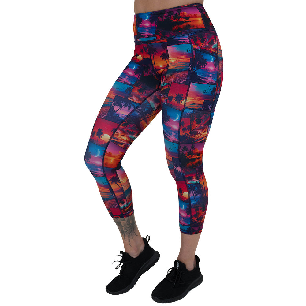 Sunset Snapshot Leggings