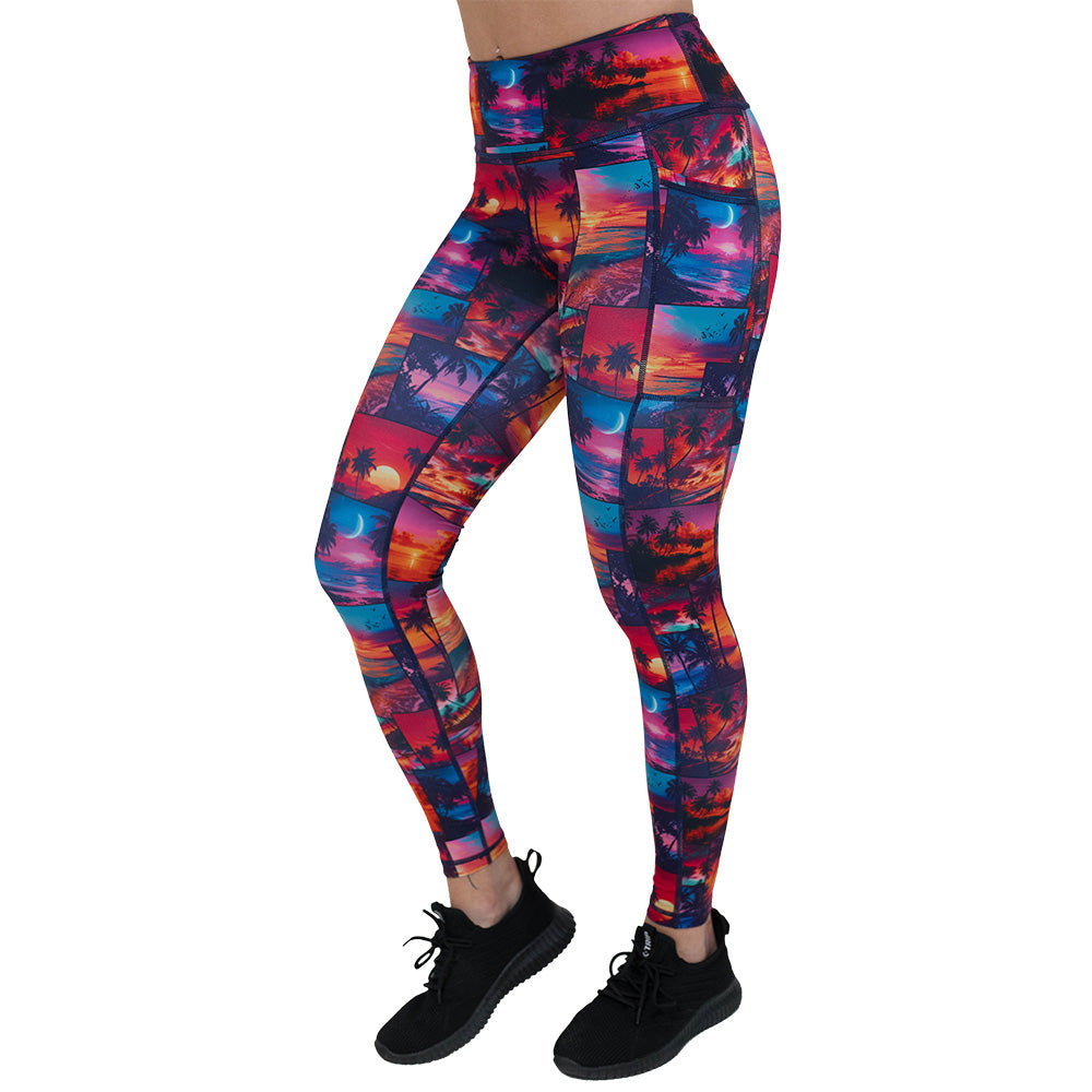 Sunset Snapshot Leggings