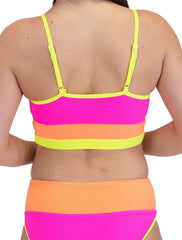 Swimsuit Top | Neon Coastline