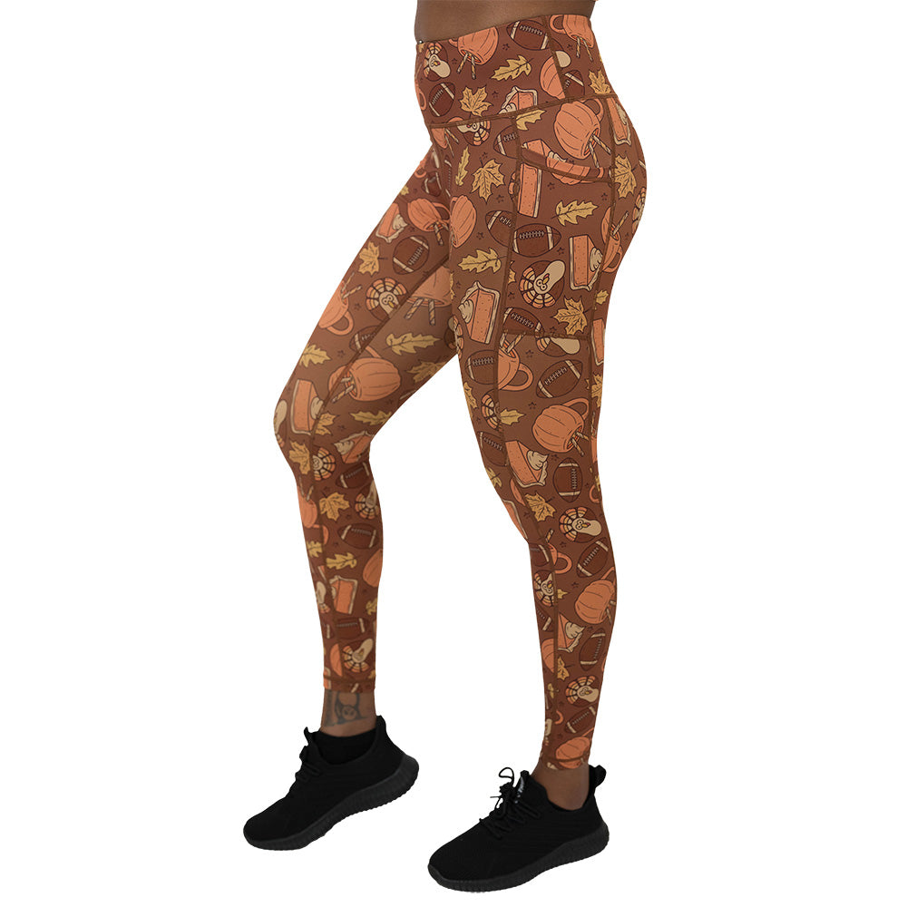 Thanksgiving Day Leggings