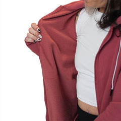 Zip Up | Faded Rose