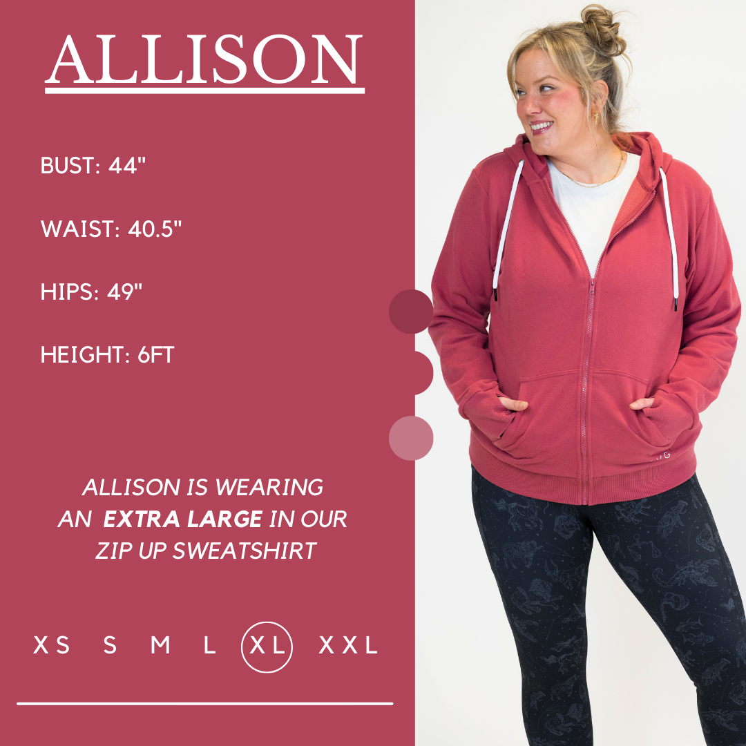 Zip Up | Faded Rose